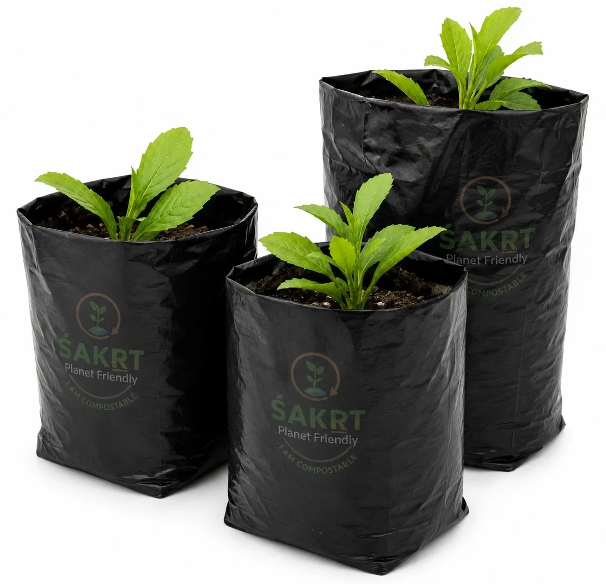 Compostable grow bags
